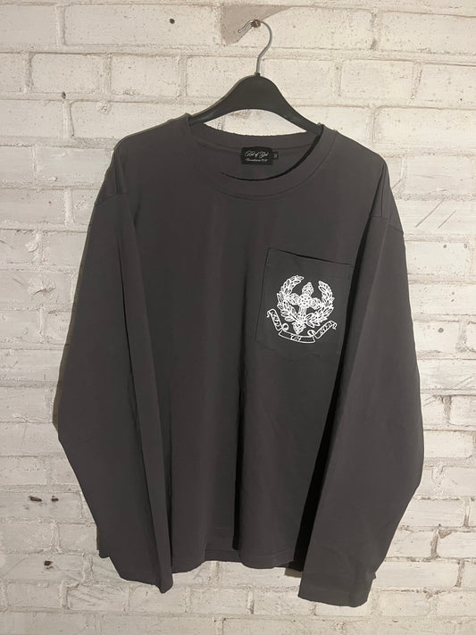 The Corinthians Longsleeve — Stone Grey